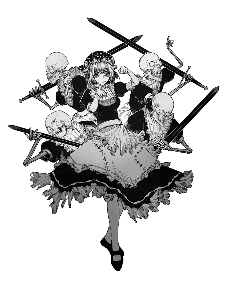 Coloso zero808w Drawing Monochromatic Characters Using Lineart