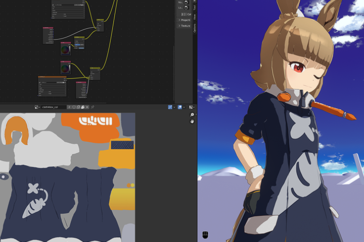 Anime style cel-shading render in Blender « CG Anime