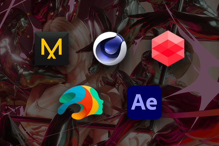 마블러스 디자이너 C4D 레드시프트 Daz Studio 애프터 이펙트