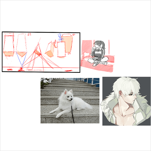 Coloso Illustrators Dini YOGU  Oohhya Exercises