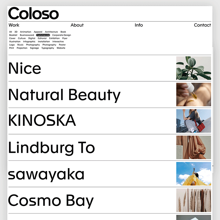 Coloso アートディレクター 長谷川弘佳 講座例題