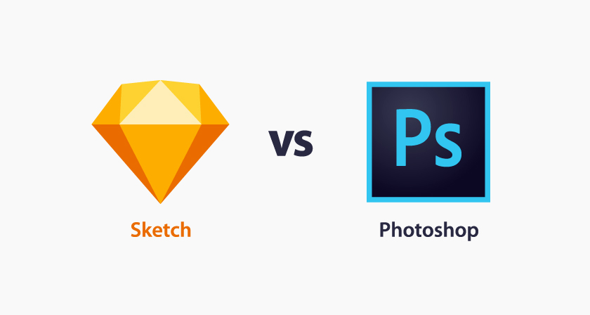 스케치(sketch) vs 포토샵(photoshop) 승자는?