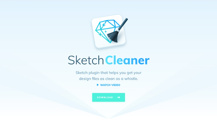 플러그인 추천 sketch cleaner 이미지. 출처: sketch