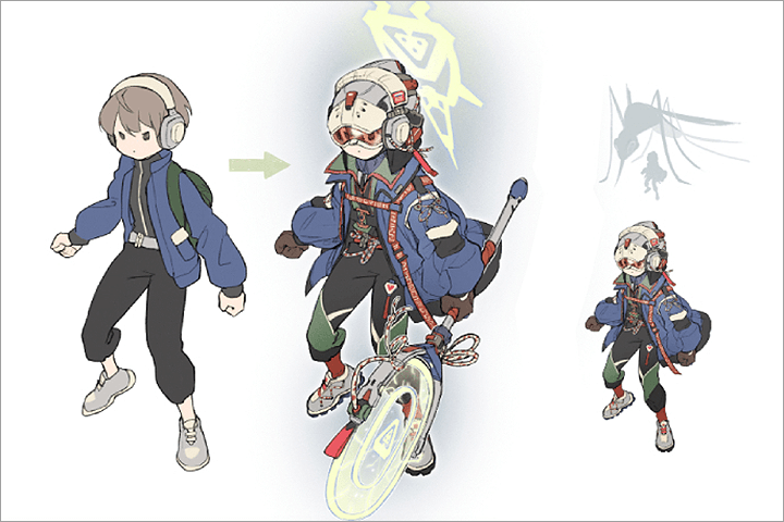 Lots of Pokemon Sword/Shield character concept art