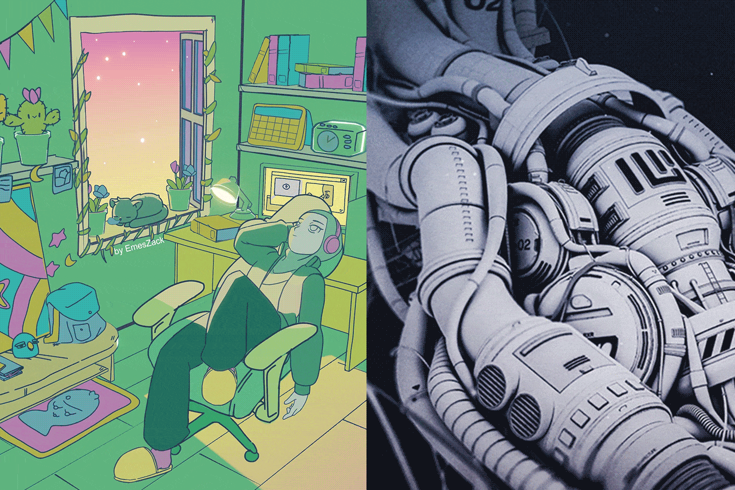 Coloso coloso EmesZack & Nikolai Fletcher Bring Scenes to Life with the 2.5D Blender Starter Pack