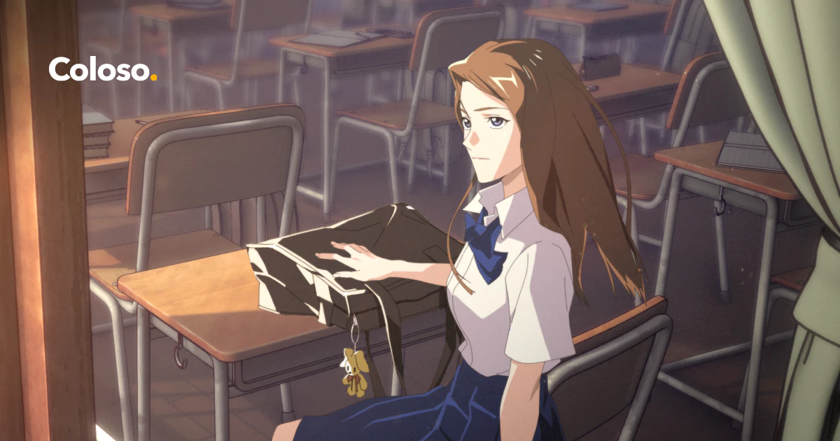 Blender anime style Classroom background / environment