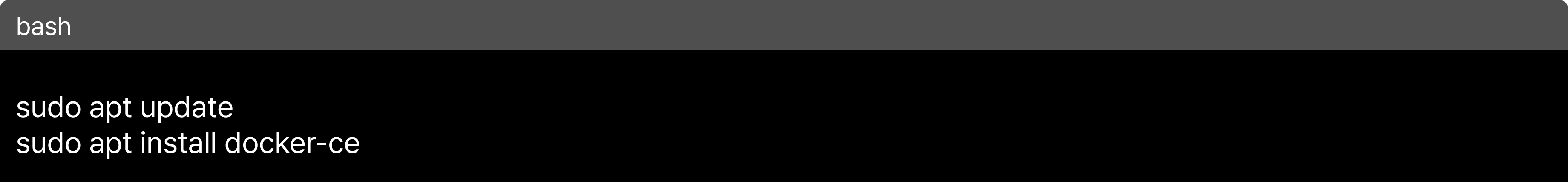 도커 설치