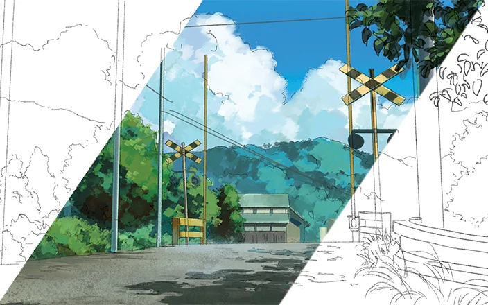 Daily Life in Anime Background Design