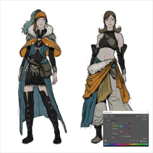 Coloso Concept Artist Tahra