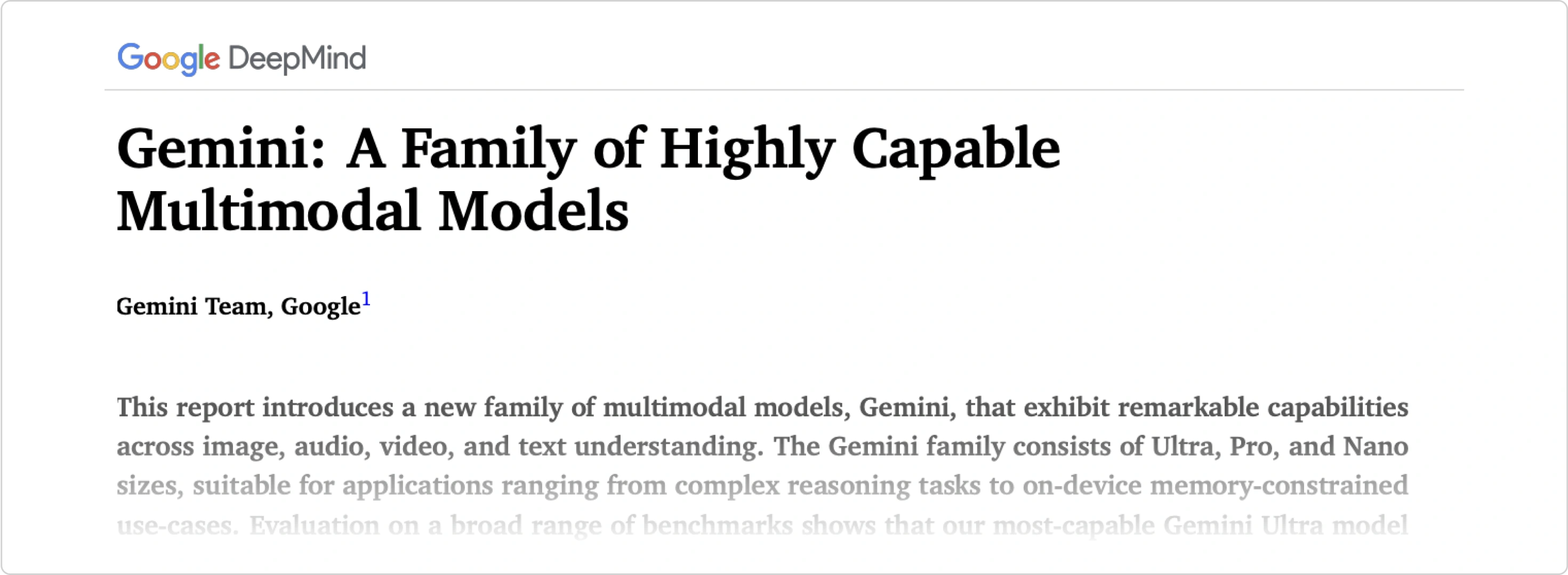 OpenAI API 활용, Gemini review, Gemini Technical Report Review, A Family of Highly Capable Multimodal Models, Gemini Team, Google, 기술 리포트, Google DeepMind, multimodal, 멀티모달, 구글 딥마인드, 논문 리뷰