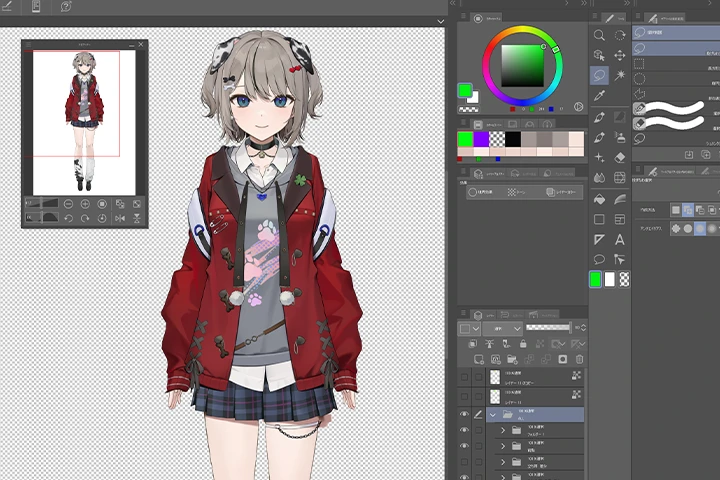 Coloso Live2D Modeler Date Detail