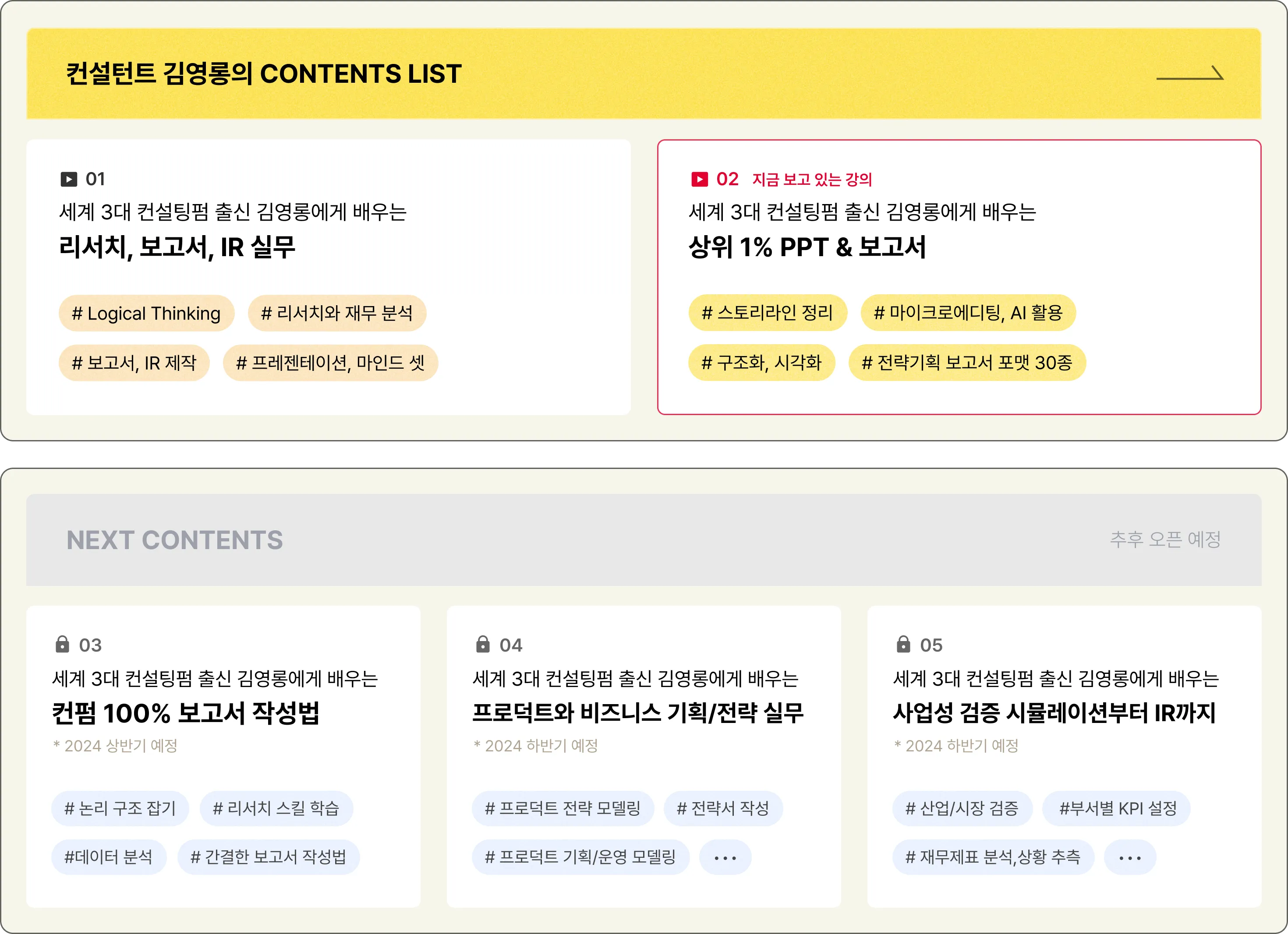 전략기획, PPT, 김영롱, 보고서쓰기, PPT작성, 베인앤컴퍼니