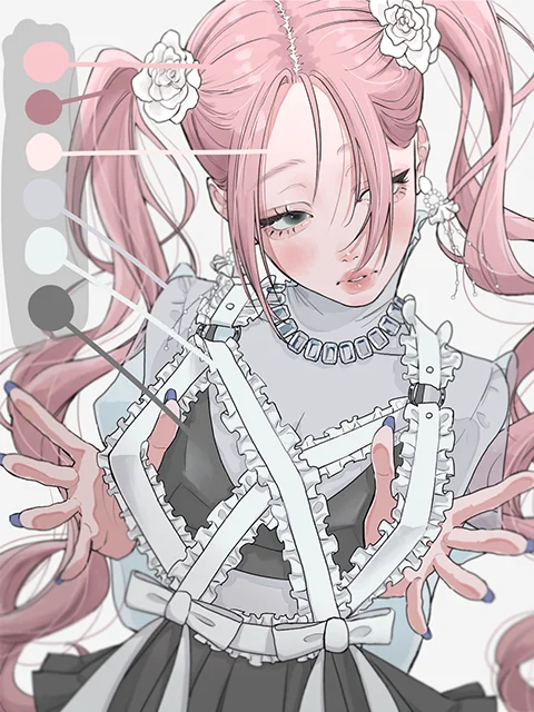 Coloso イラストレーター 田森 講座例題