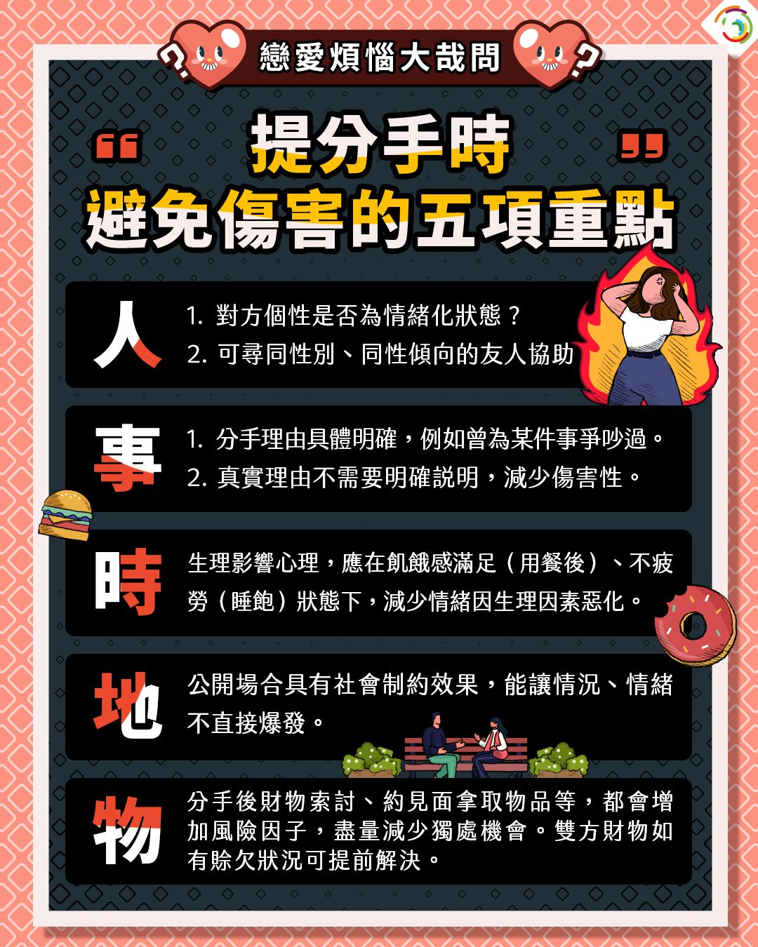 Home Run Taiwan : 【扶倒老私專欄】好好跟這段戀情說再見！如何安全提分手？