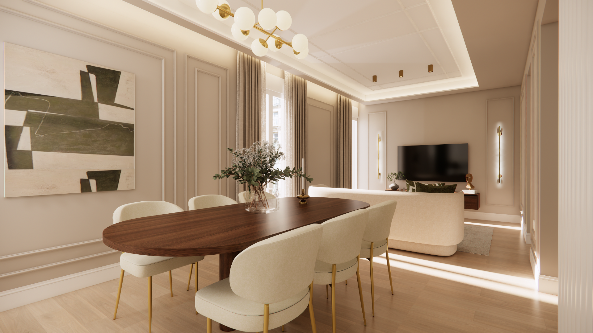 Grand Appartement à Madrid, Salamanca Recoletos, vente