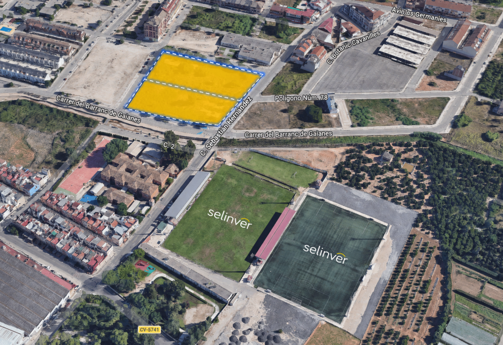 Urban Plot in Carcagente, te koop
