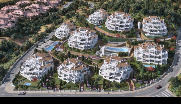 Promoción de apartamentos en Marbella