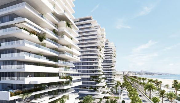 Promoción de apartamentos en Málaga