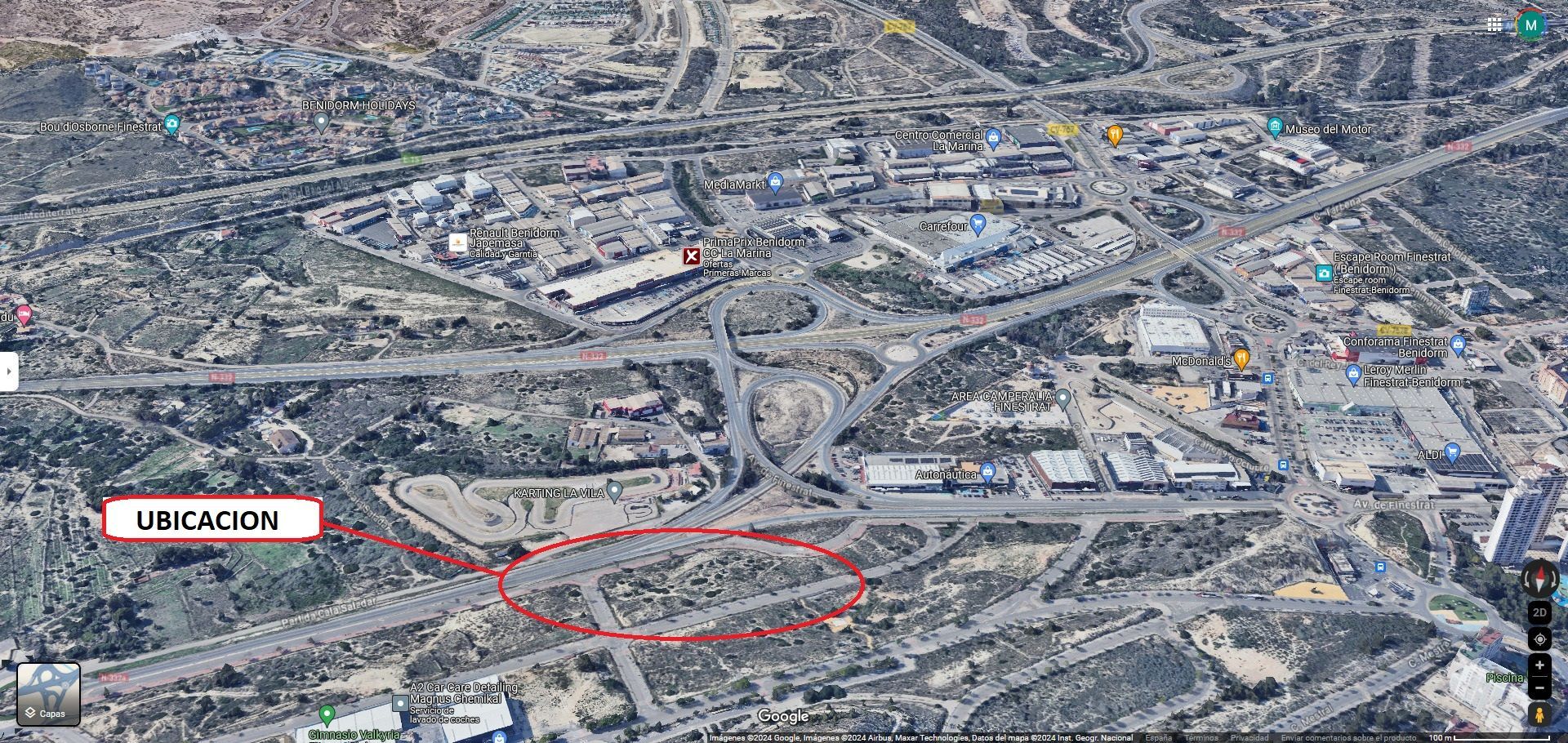 Grundstück in Villajoyosa, miete