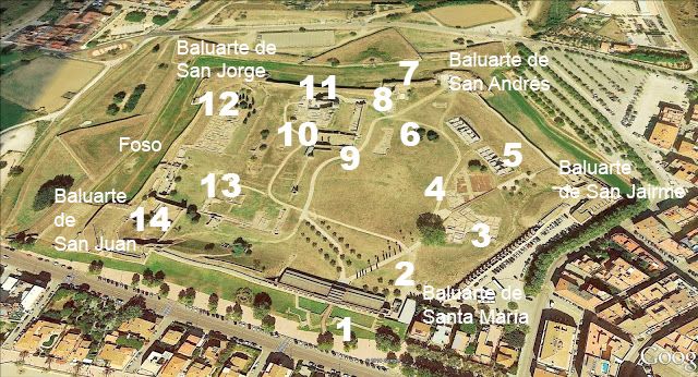 visitar ciudadela de roses