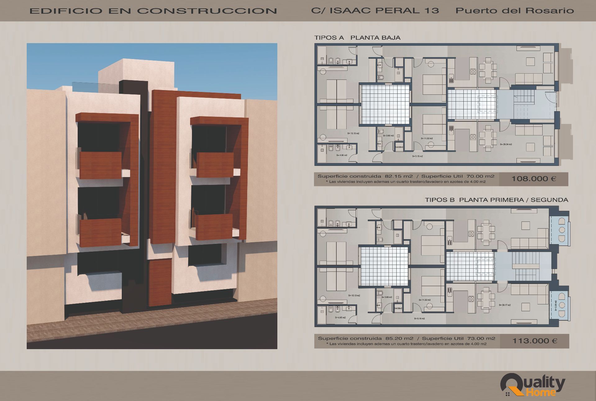 Piso en Puerto del Rosario, Fabelo, venta