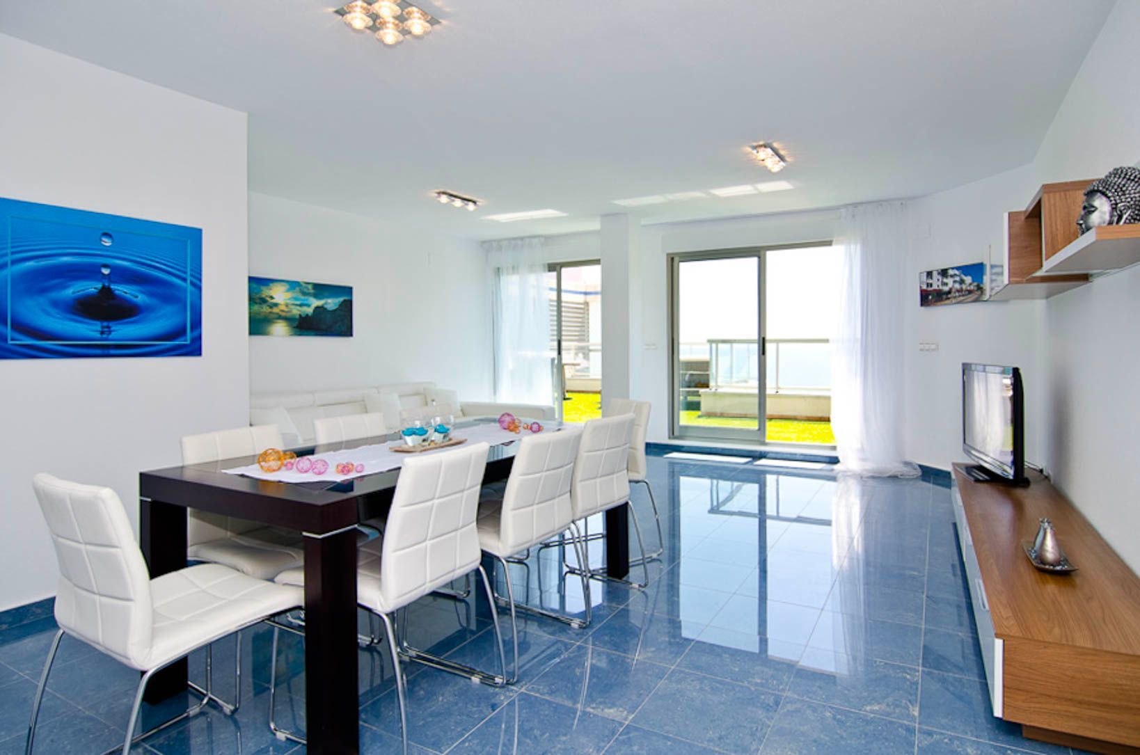 Penthouse - duplex on the first line of the beach with open views to the sea and the Peñon de Ifach