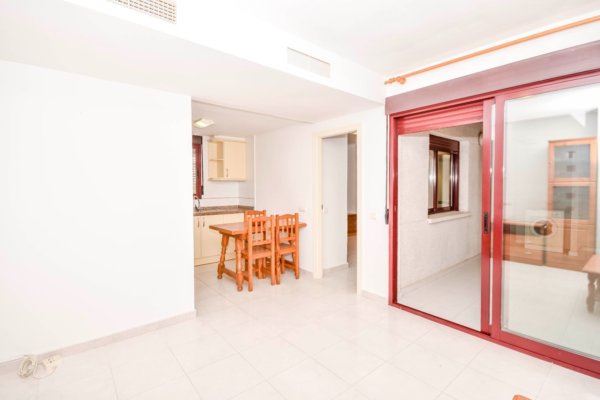 Appartement avec vue sur la mer dans la première ligne de mer à Calpe.