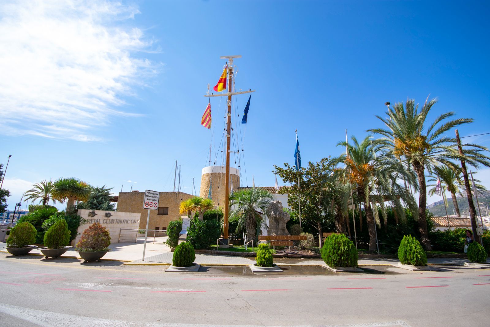 Appartement met uitzicht op zee in Calpe.