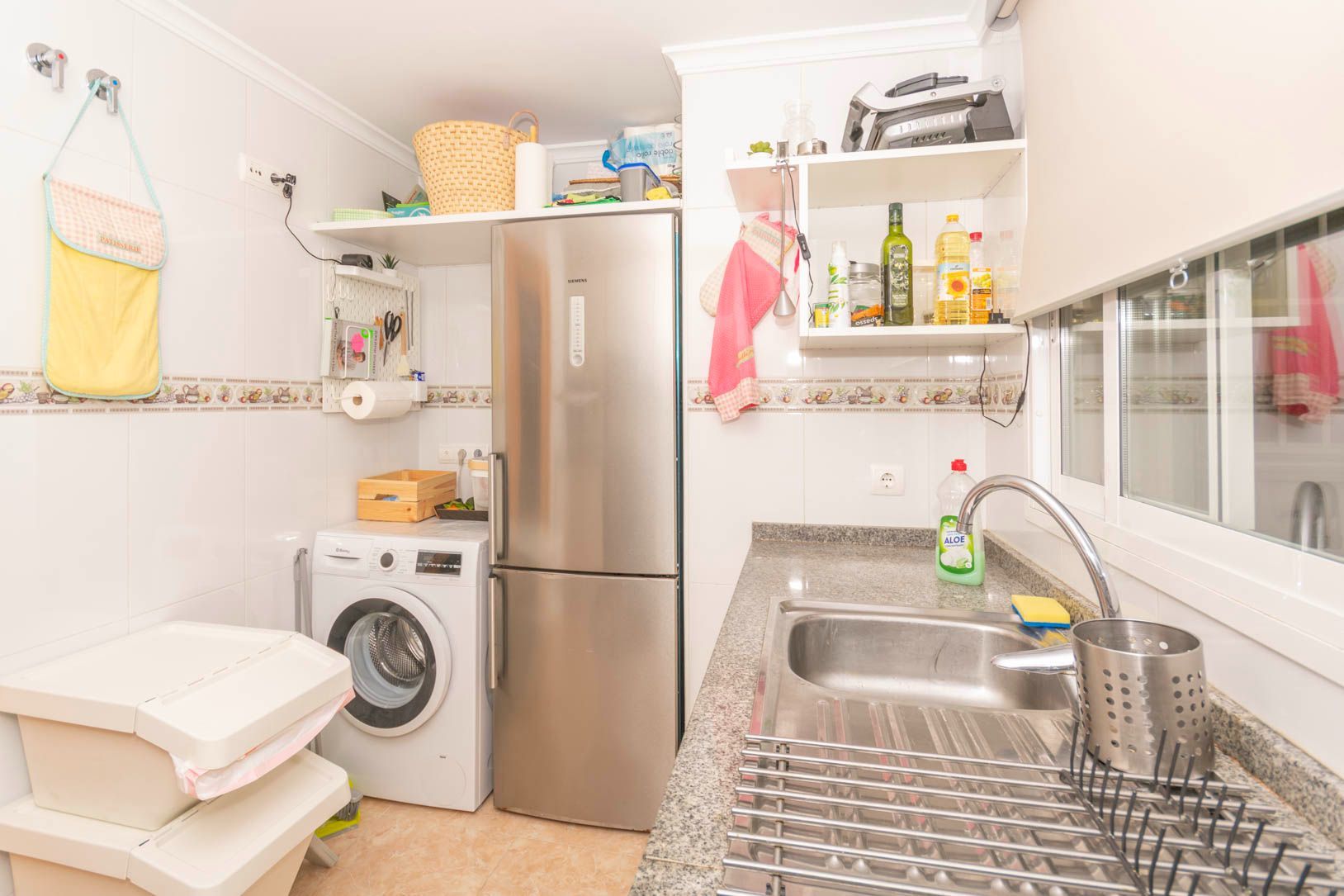 Wohnung im zentralen Teil der Stadt Calpe, ca. 900 m vom Strand Arenal entfernt.