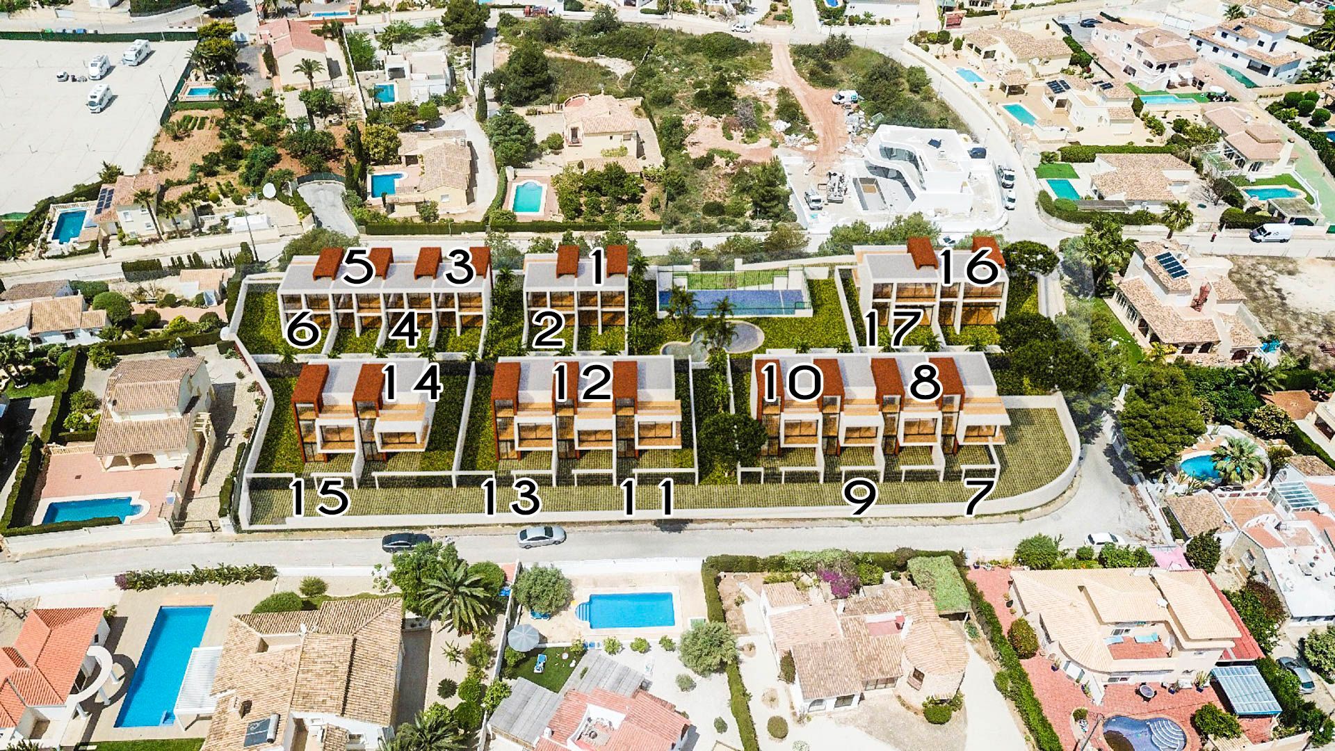 VILLAS JUMELÉES DANS UNE URBANISATION PRIVÉE AVEC PISCINE ET TERRAIN DE PADDLE