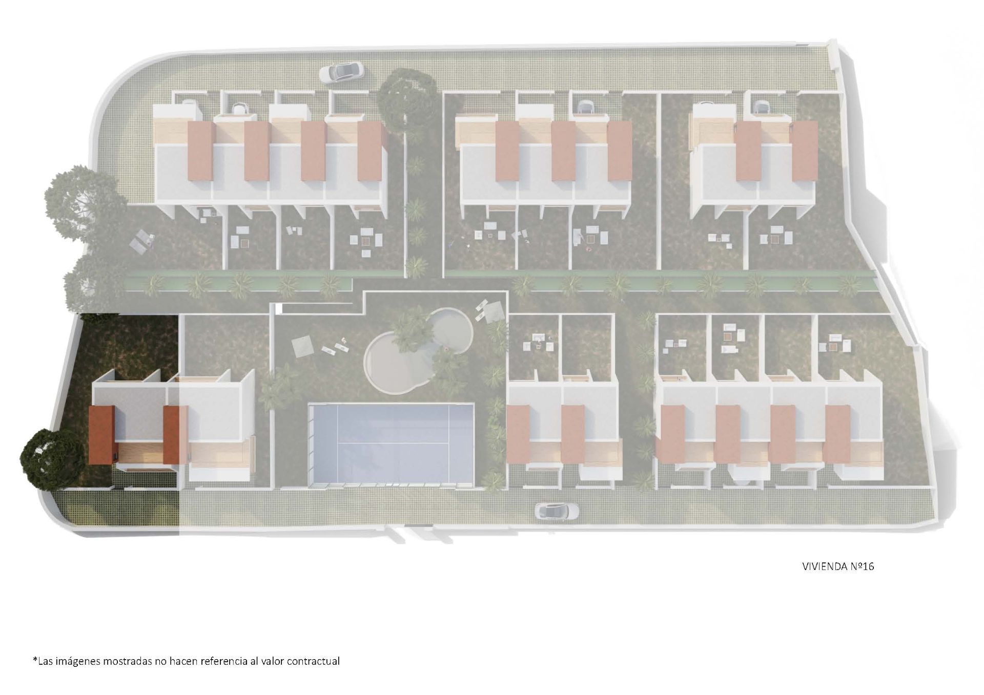 VILLAS JUMELÉES DANS UNE URBANISATION PRIVÉE AVEC PISCINE ET TERRAIN DE PADDLE