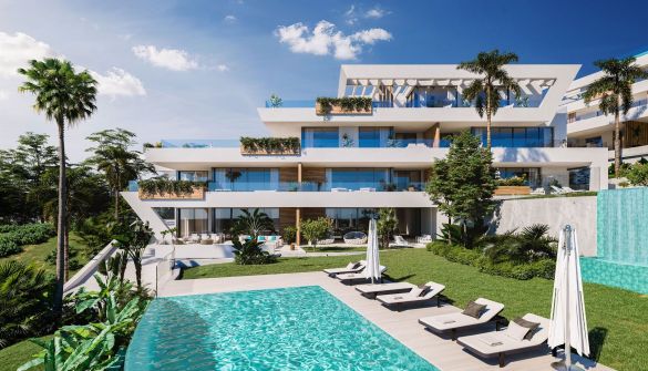 Promoción de apartamentos en Marbella