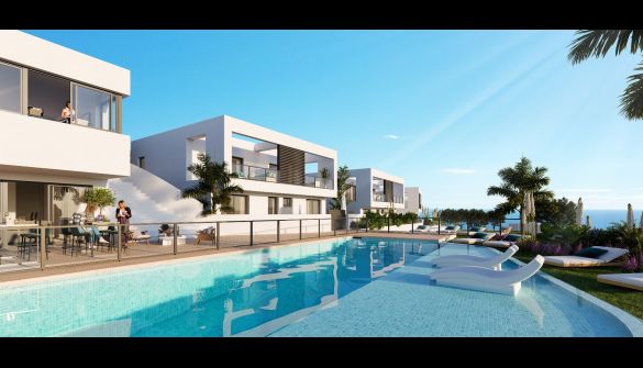 New Development of Town Houses in Mijas