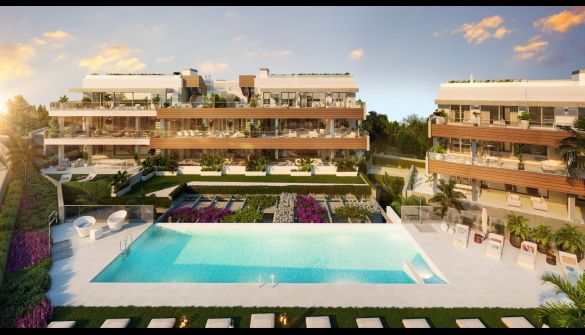 Promoción de apartamentos en Marbella