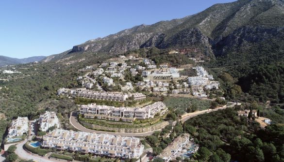 Nyproduktion av town houses i Marbella