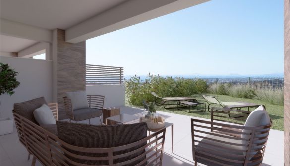 Nyproduktion av town houses i Marbella