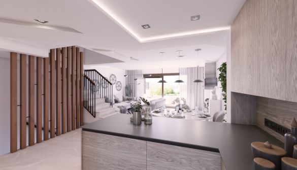 Nyproduktion av town houses i Marbella