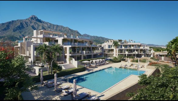 Neubauten von apartments in Marbella