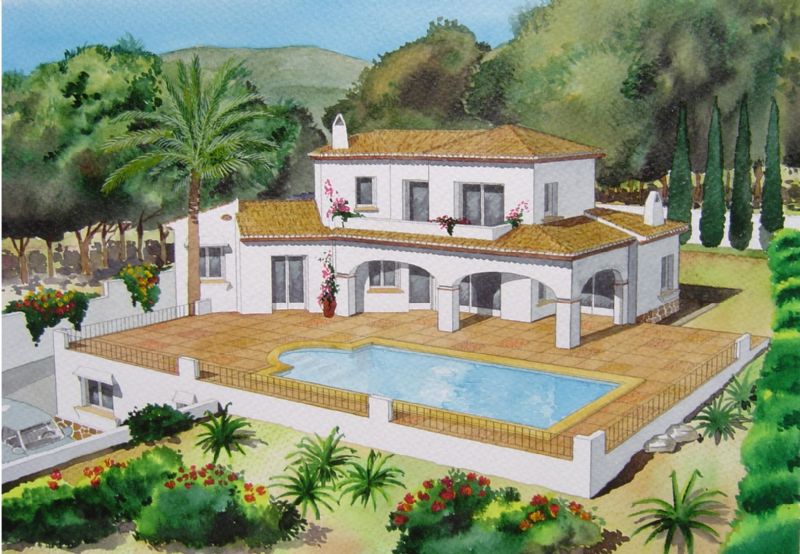 Casa / Chalet en Moraira, Urbanización El Estret (Moraira), venta
