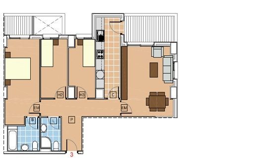 Piso en Tarragona, Parc de la Ciutat, venta