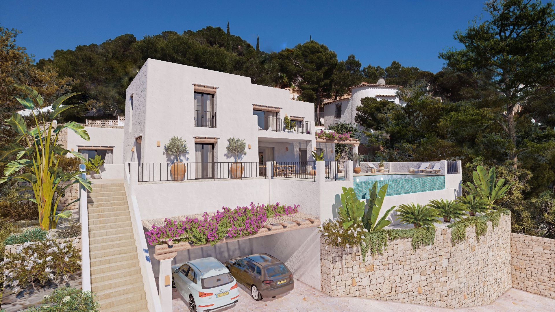 Luksus villa i Moraira, salg