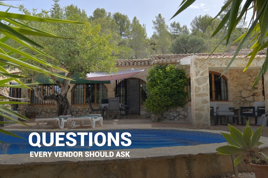 The five most important questions for a vendor