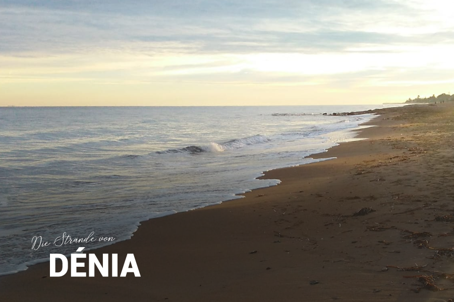 Eine Führung durch den Stränden von Dénia