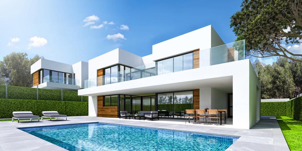 Lyxvilla i El Albir / L'Albir, till salu 