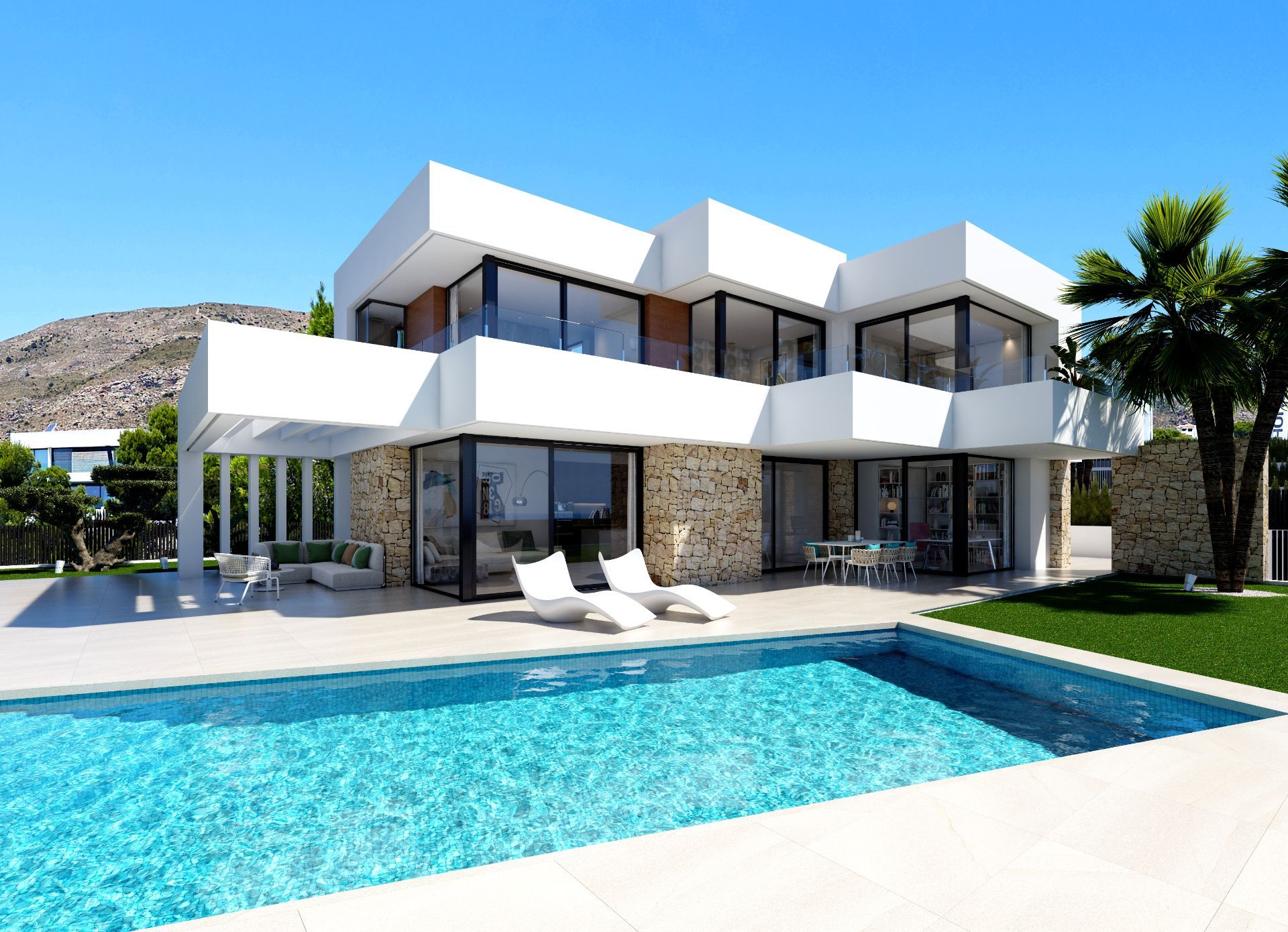 Luxury Villa in Finestrat, Urb. Sierra Cortina, for sale