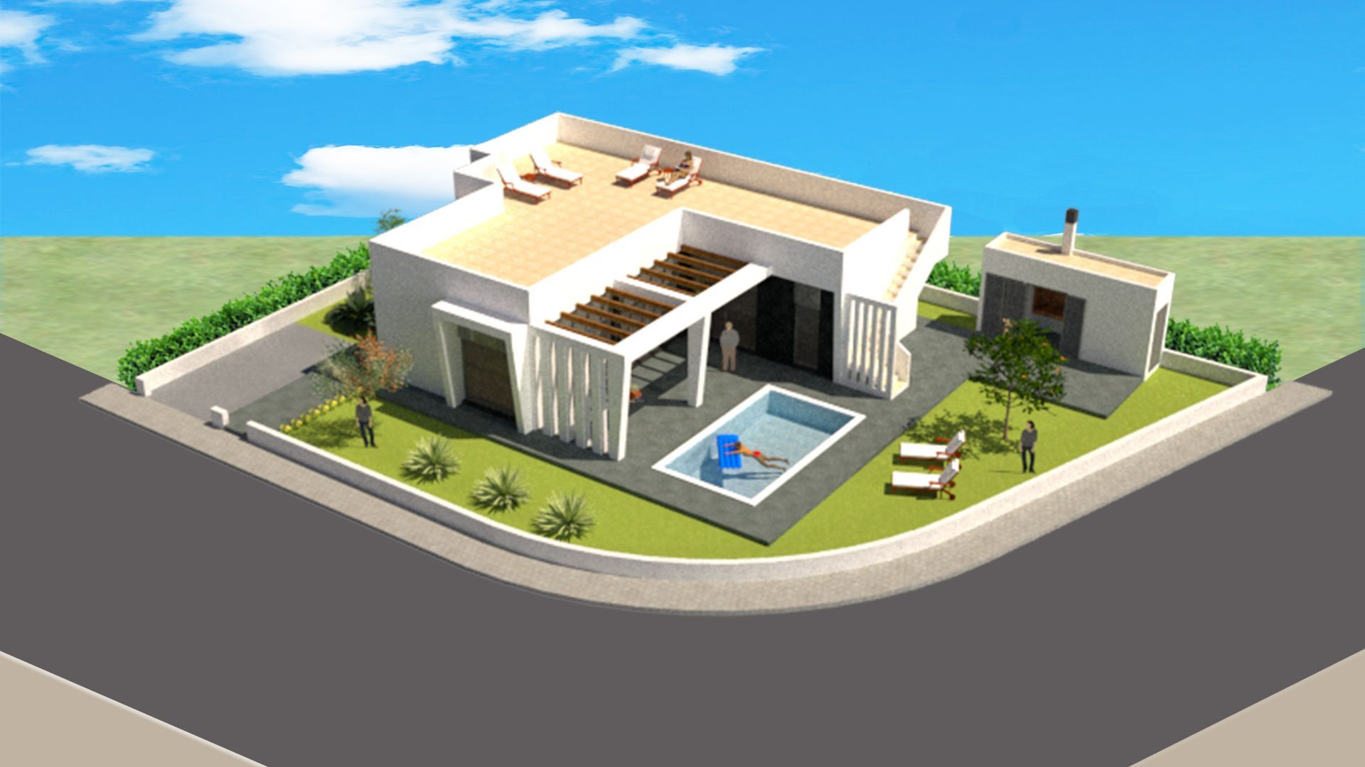 Villa in Polop de la Marina, ALBERCA, for sale