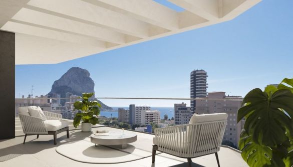 Penthouse à Calpe / Calp, Arenal Bol, vente