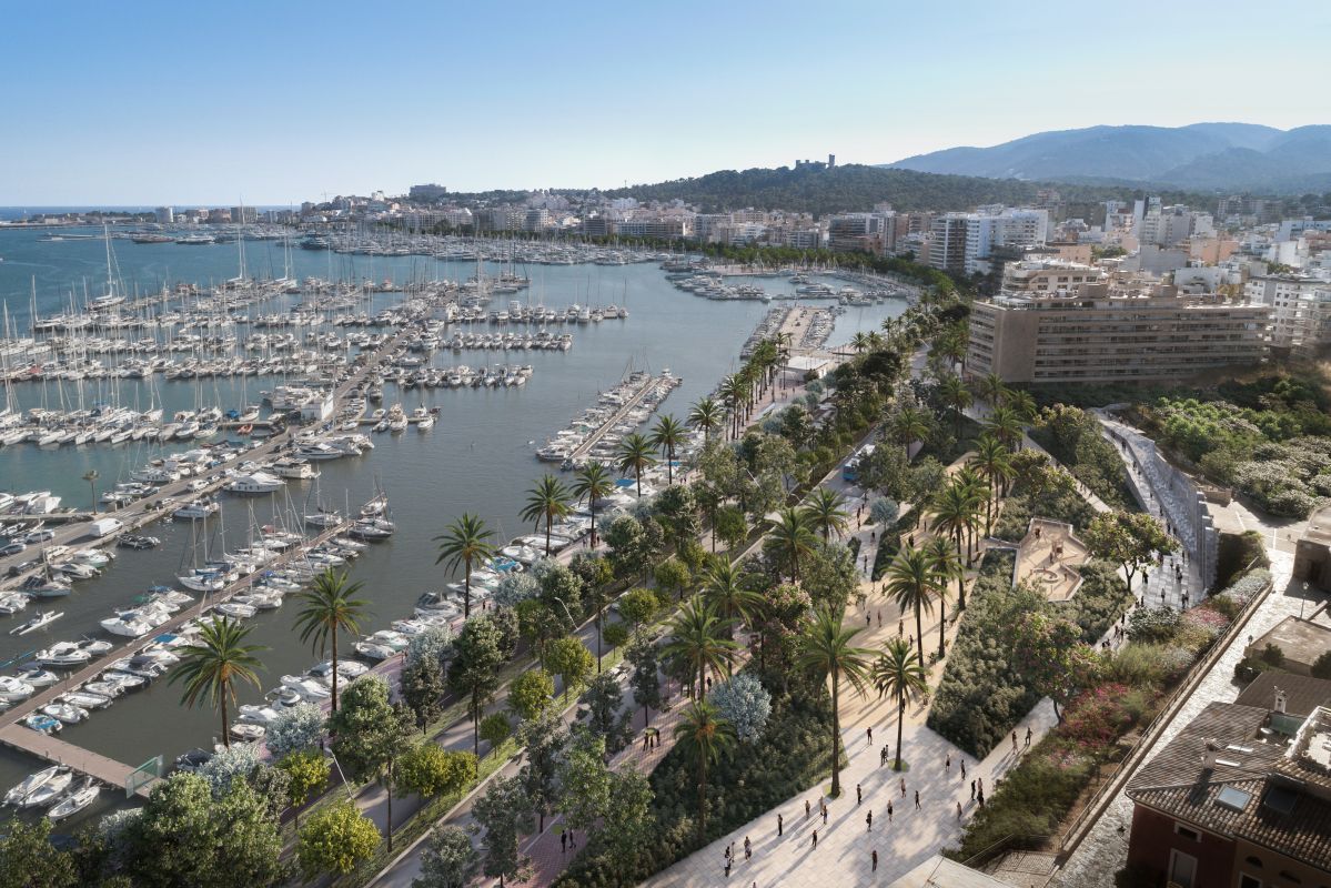 Luz verde a la reforma del Paseo Marítimo de Palma de Mallorca