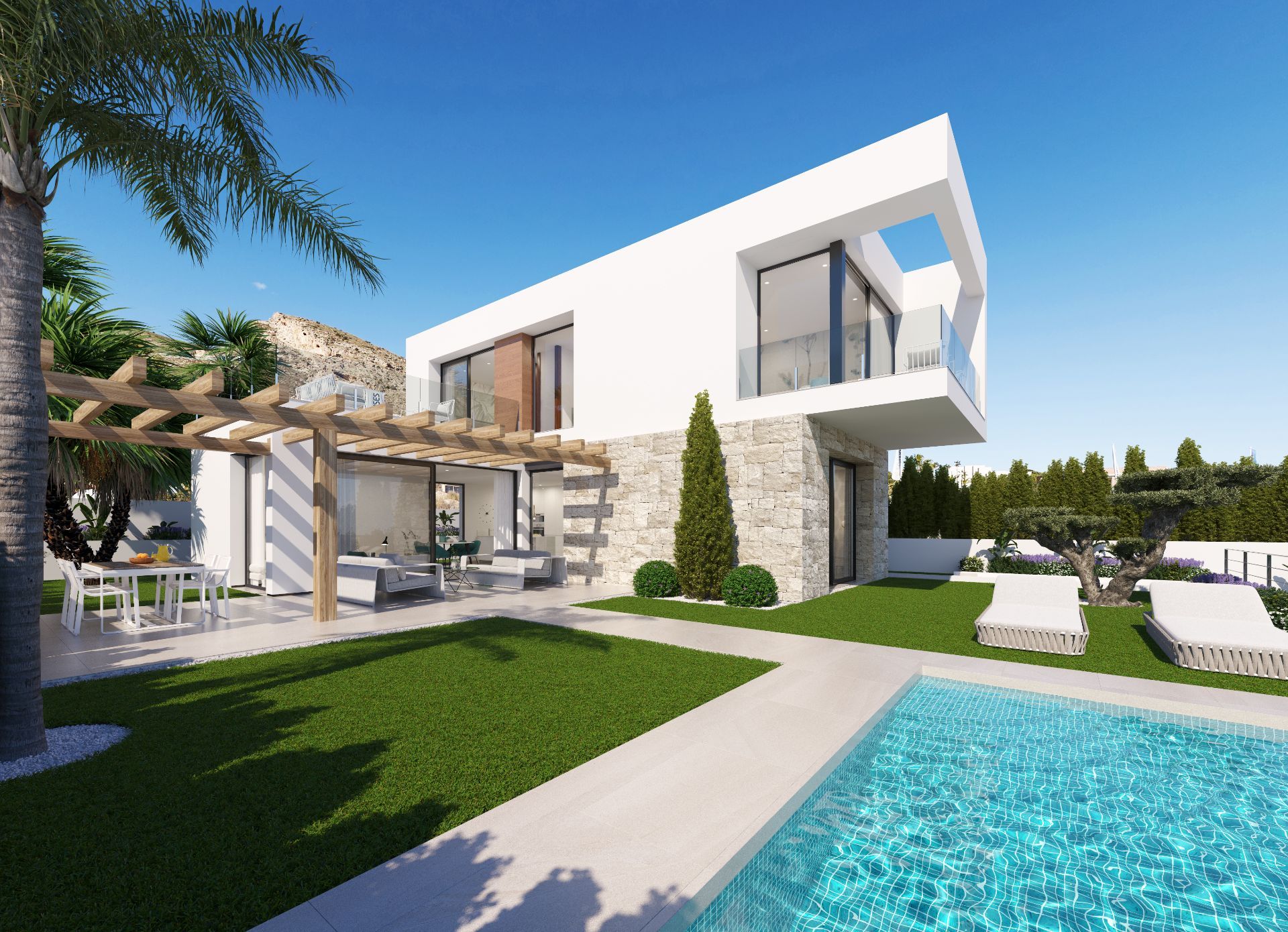 Villa in Finestrat, Sierra Cortina, for sale