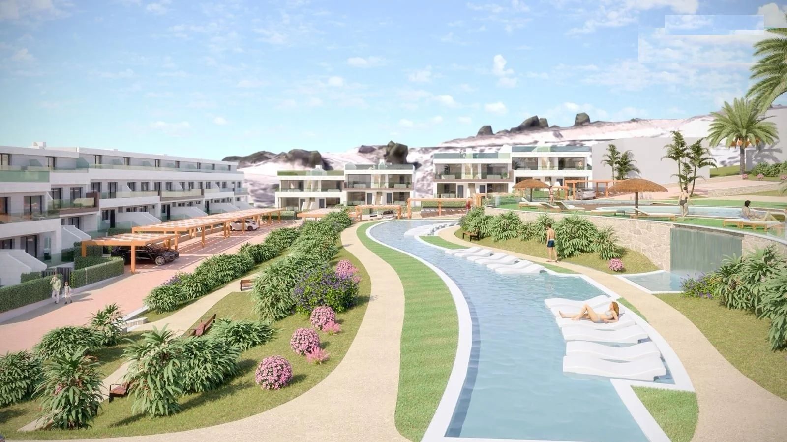 Leilighet i to etasjer i Finestrat, leie